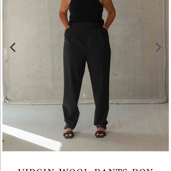 By Aylin Koenig Virgin Wool Boy Pants - Picture 2 of 9